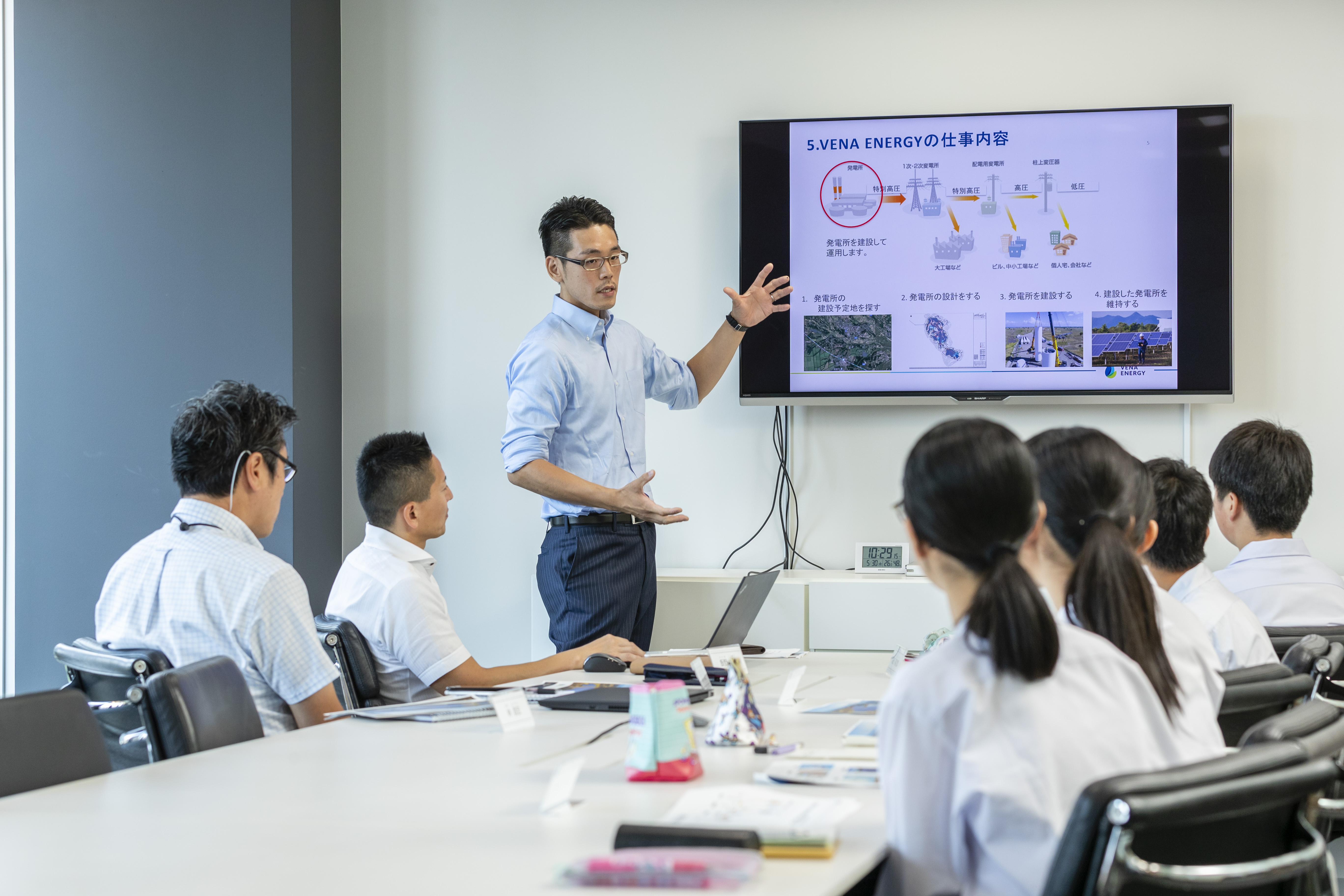 修学旅行における東京企業研修