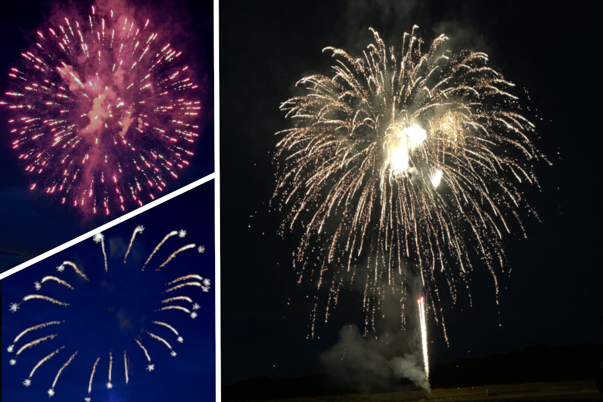 佐賀県大川町で3年ぶりに開催された「やってみゅ～だ花火大会」を協賛